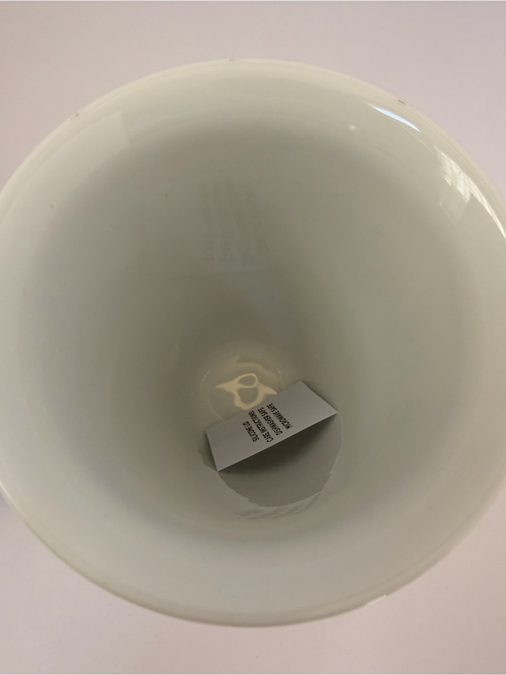 Bloomingdale's Multicolor Checker 'b' Logo Travel Mug with Blue Lid - Picture 4 of 8